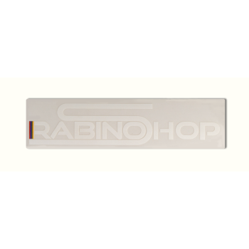 Autocollant RABINOSHOP (Blanc)