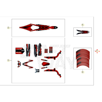 Kit adesivi completo Beta...