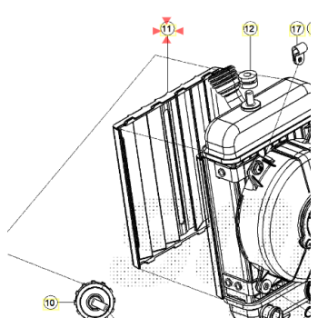 Griglia radiatore Beta Evo