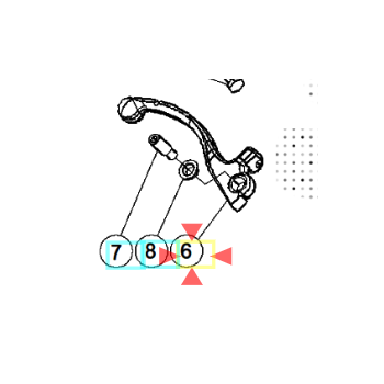 Leva freno Beta Standard...