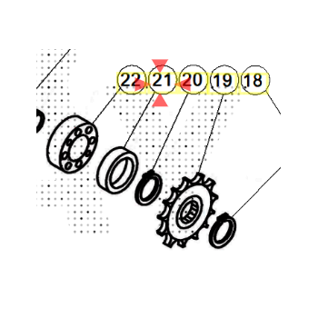 Beta Rev/Evo pinion oil seal